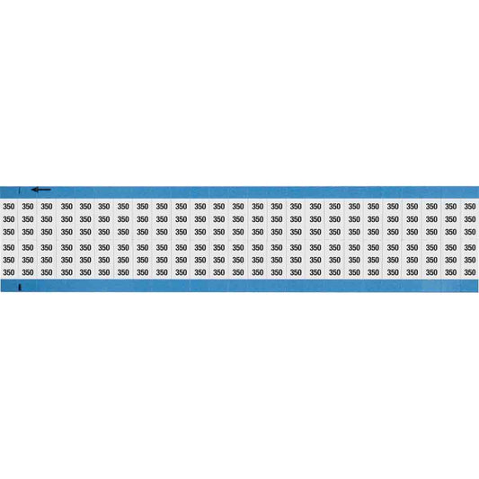 Wire Marker 0.75in H x 0.36in W, 350