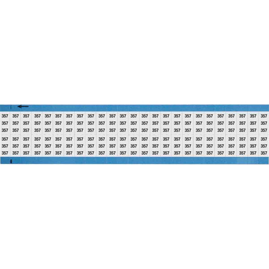 Wire Marker 0.75in H x 0.36in W, 357