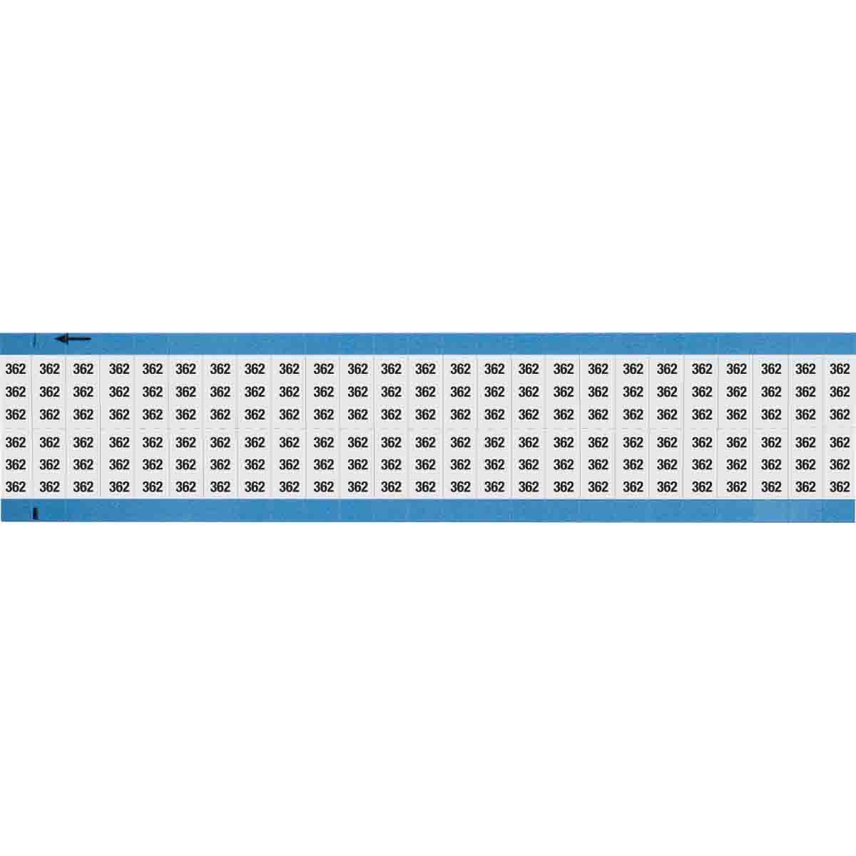 Wire Marker 0.75in H x 0.36in W, 362