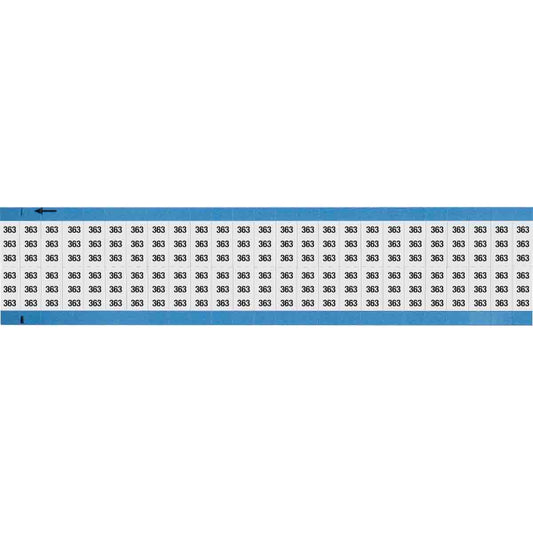 Wire Marker 0.75in H x 0.36in W, 363