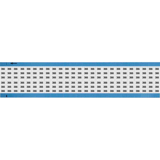 Wire Marker 0.75in H x 0.36in W, 366