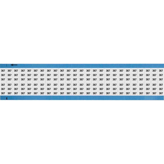 Wire Marker 0.75in H x 0.36in W, 367