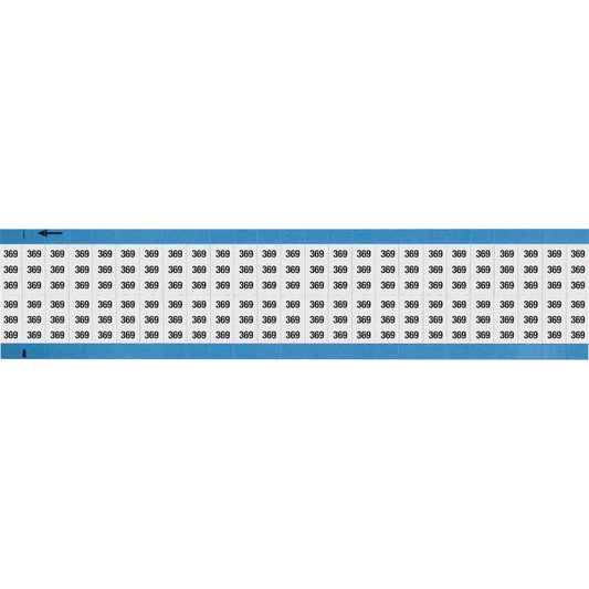 Wire Marker 0.75in H x 0.36in W, 369