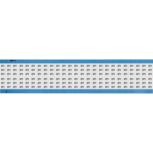 Wire Marker 0.75in H x 0.36in W, 371