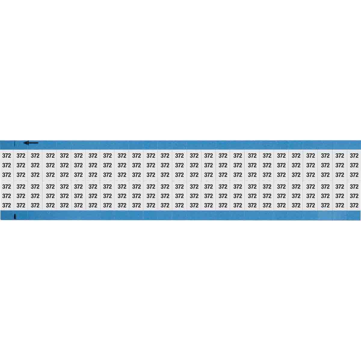 Wire Marker 0.75in H x 0.36in W, 372