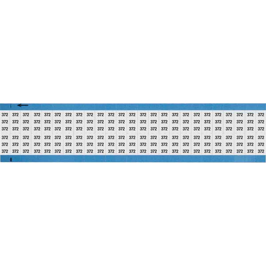 Wire Marker 0.75in H x 0.36in W, 372