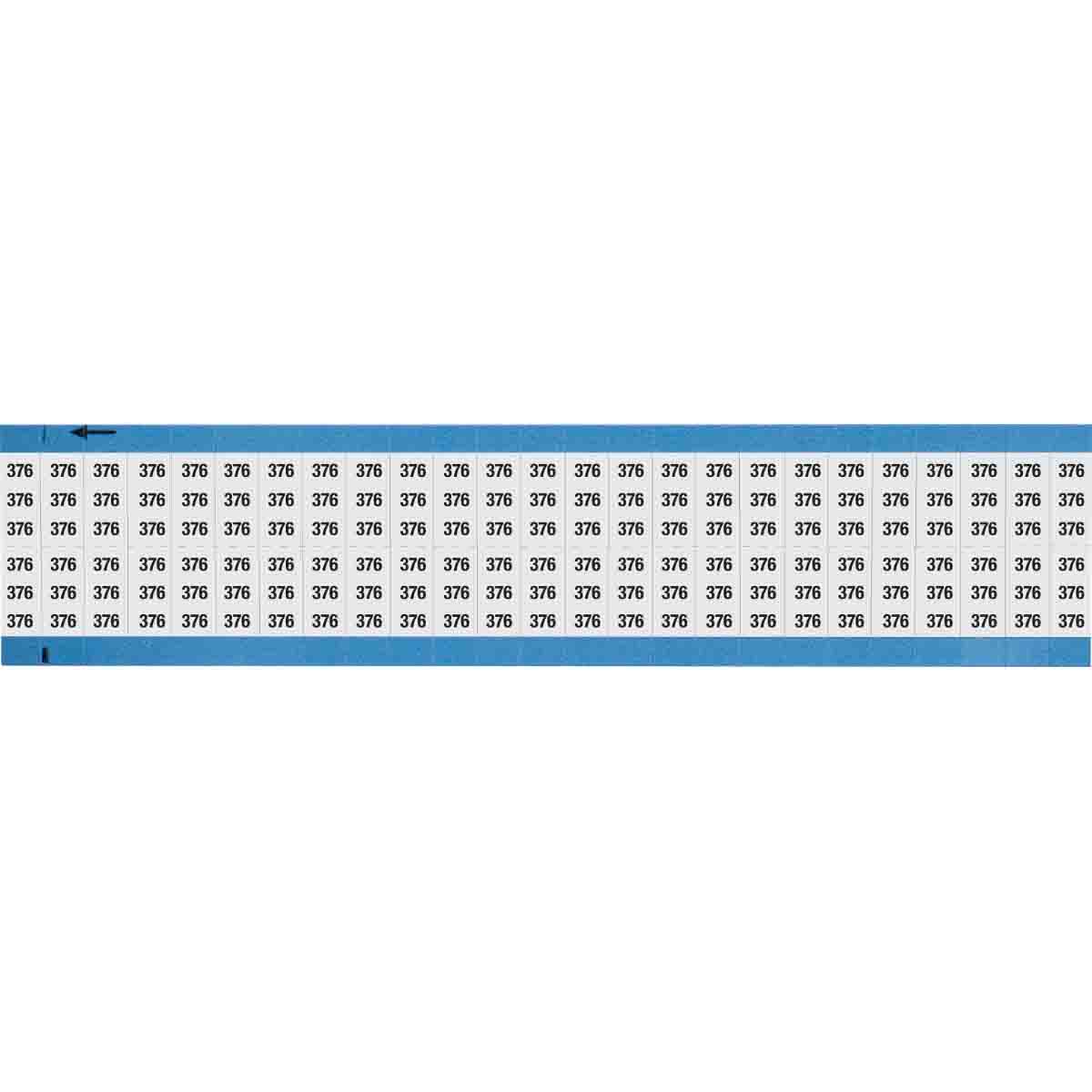 Wire Marker 0.75in H x 0.36in W, 376