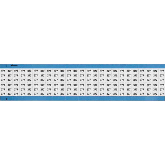 Wire Marker 0.75in H x 0.36in W, 377