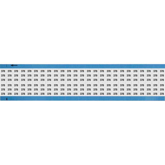 Wire Marker 0.75in H x 0.36in W, 378