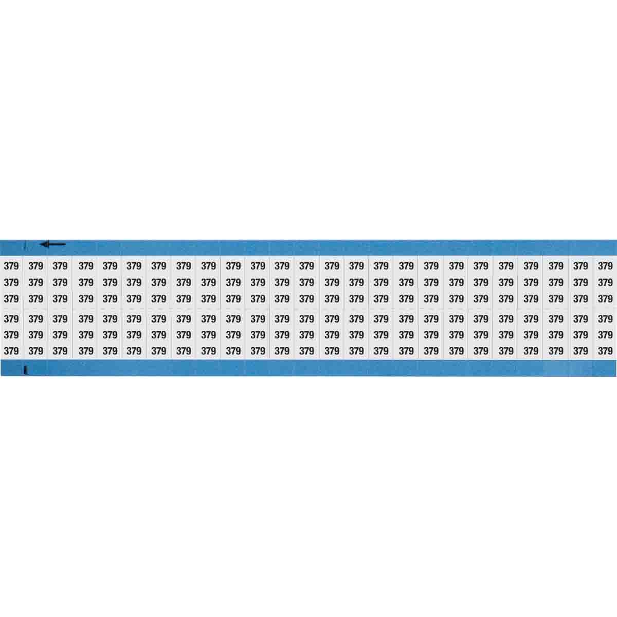 Wire Marker 0.75in H x 0.36in W, 379