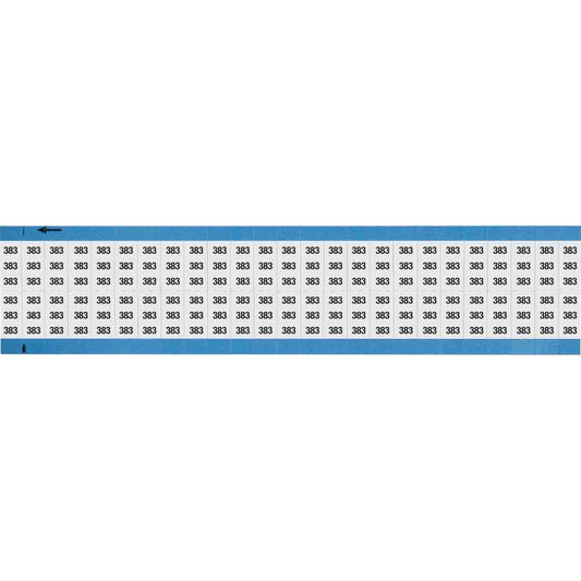 Wire Marker 0.75in H x 0.36in W, 383