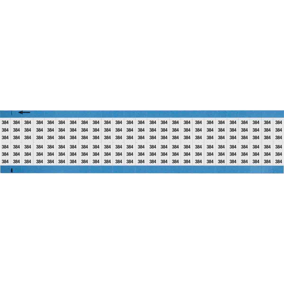 Wire Marker 0.75in H x 0.36in W, 384