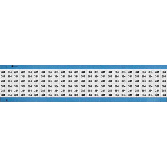 Wire Marker 0.75in H x 0.36in W, 384