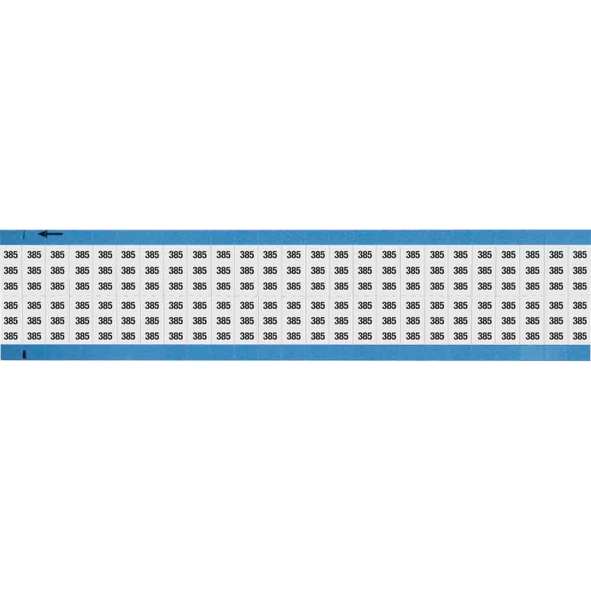 Wire Marker 0.75in H x 0.36in W, 385