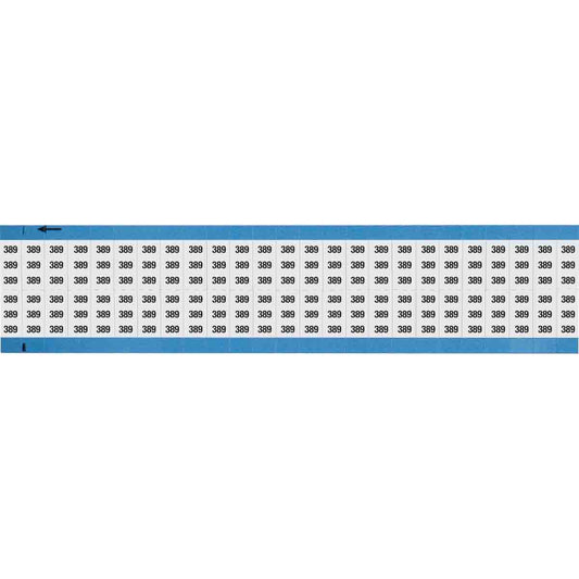 Wire Marker 0.75in H x 0.36in W, 389