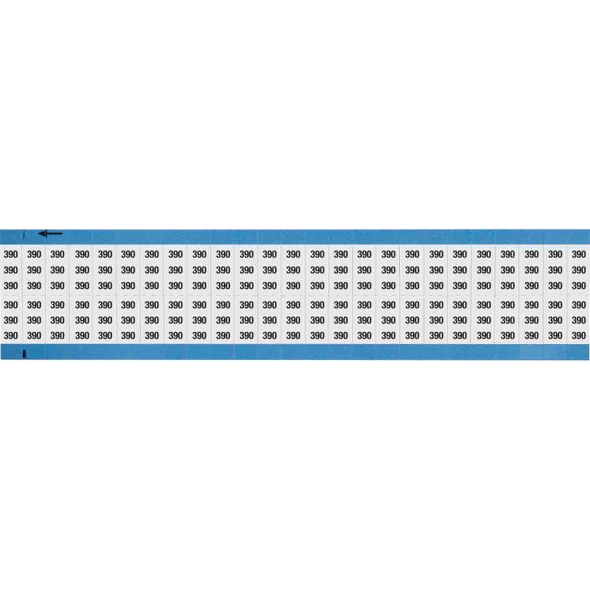 Wire Marker 0.75in H x 0.36in W, 390