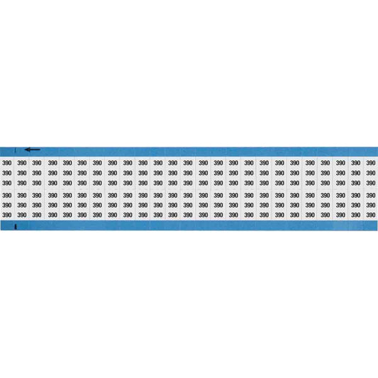 Wire Marker 0.75in H x 0.36in W, 390