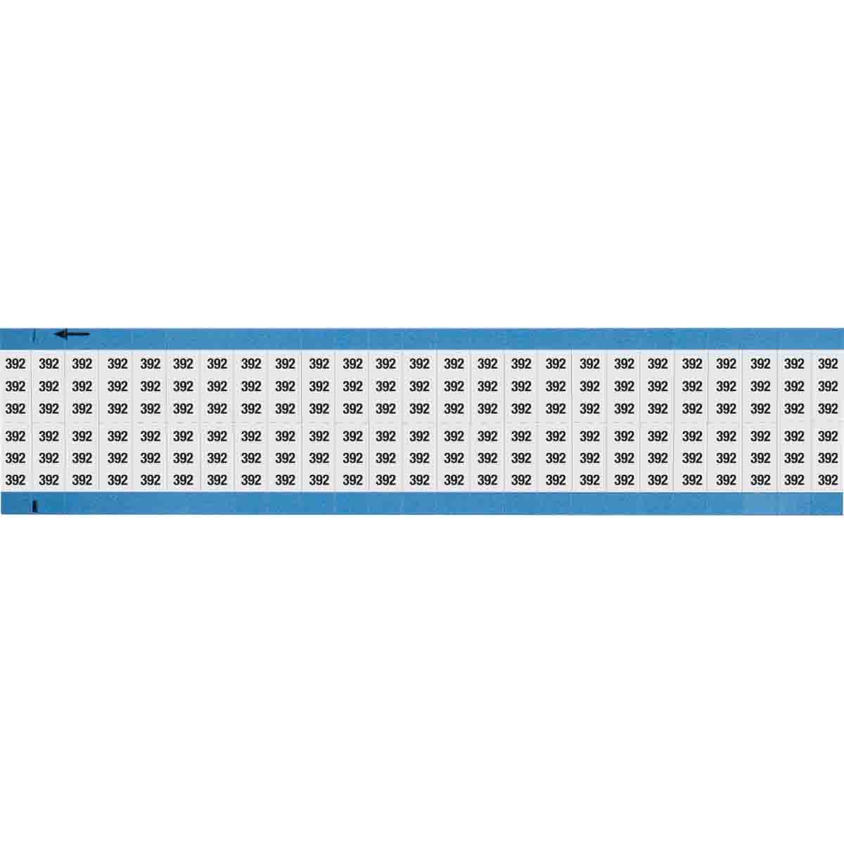 Wire Marker 0.75in H x 0.36in W, 392