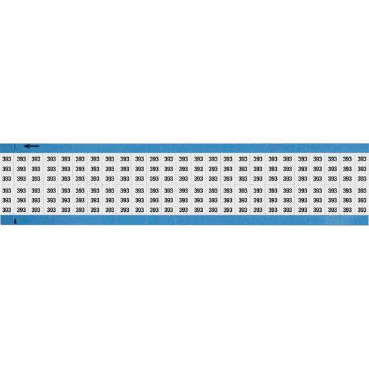 Wire Marker 0.75in H x 0.36in W, 393