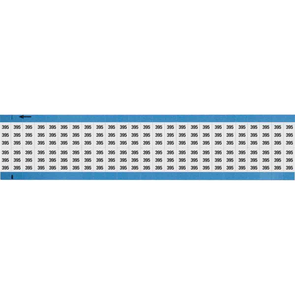 Wire Marker 0.75in H x 0.36in W, 395