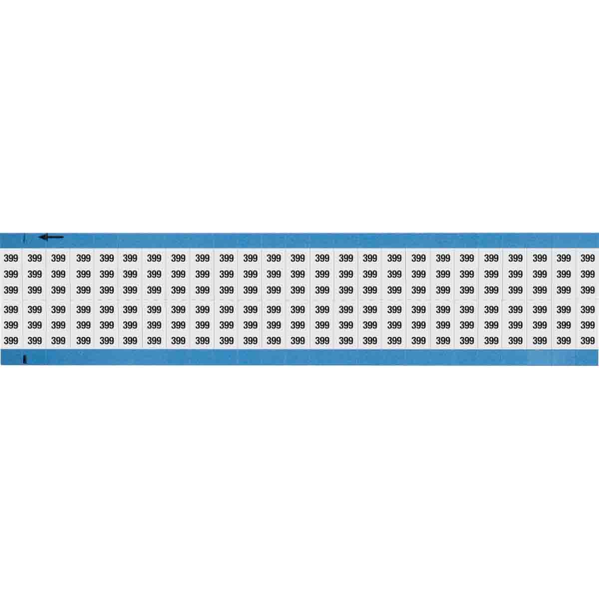 Wire Marker 0.75in H x 0.36in W, 399