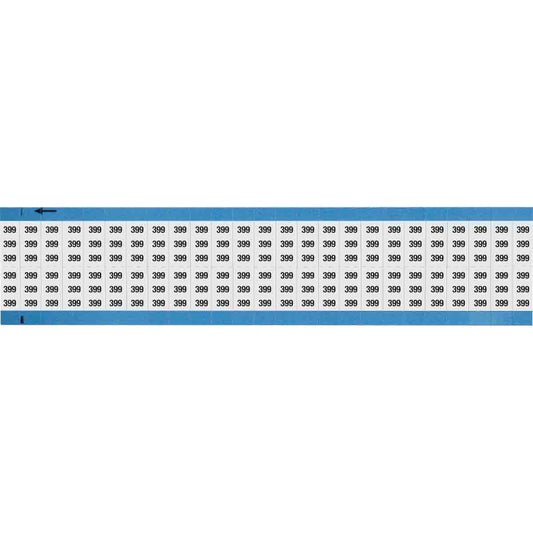 Wire Marker 0.75in H x 0.36in W, 399