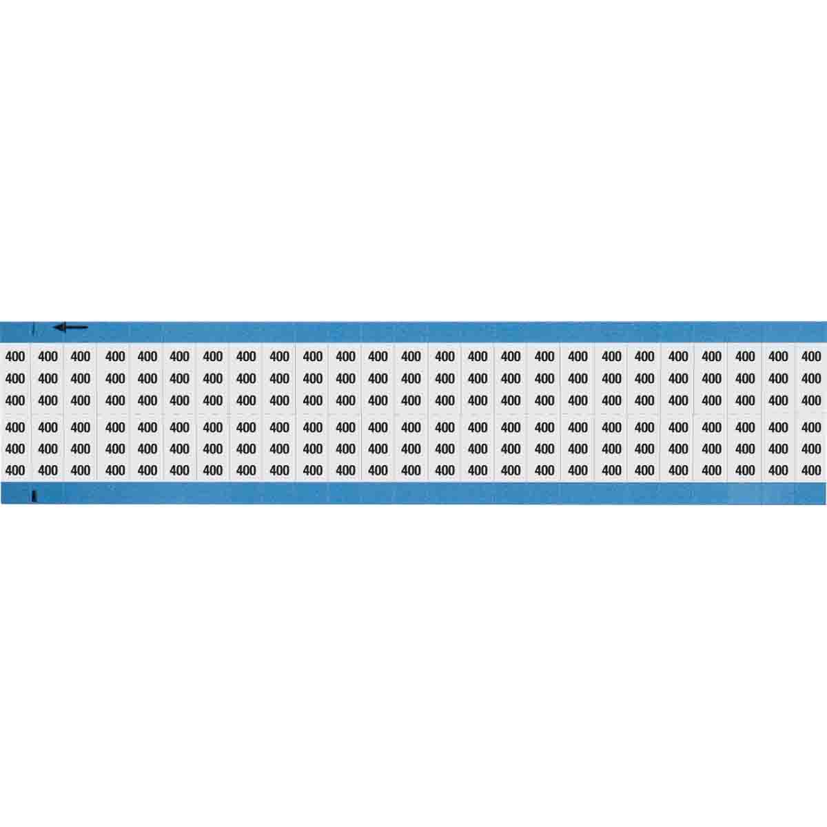 Wire Marker 0.75in H x 0.36in W, 400