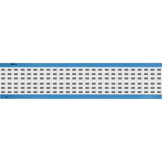 Wire Marker 0.75in H x 0.36in W, 400