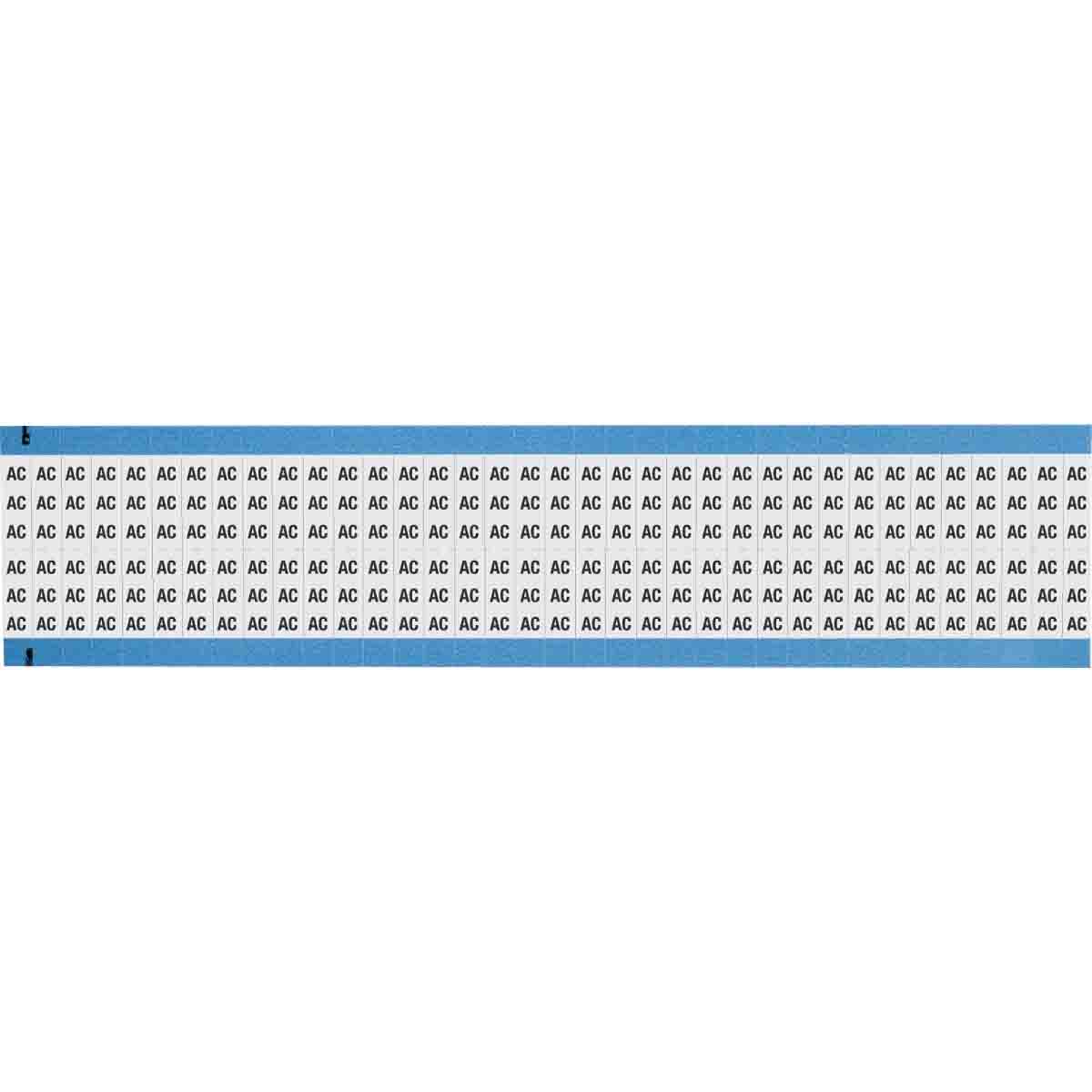 Wire Marker 0.75in H x 0.25in W, A to E