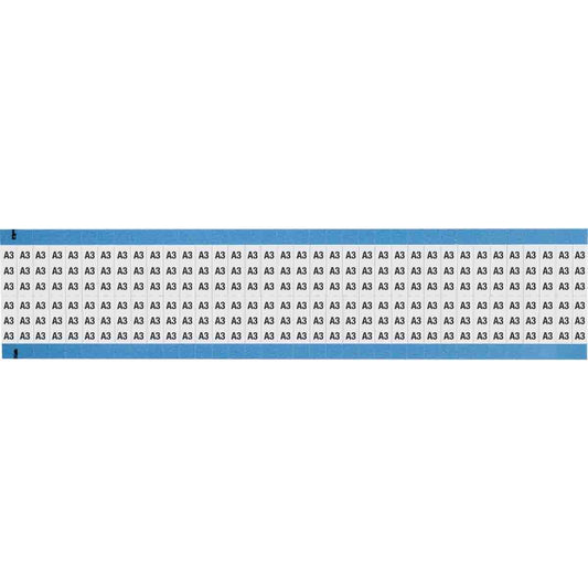 Wire Marker 0.75in H x 0.25in W, A3