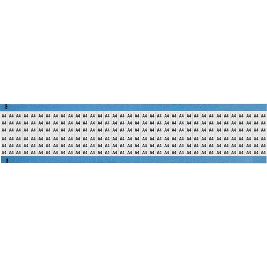 Wire Marker 0.75in H x 0.25in W, A4