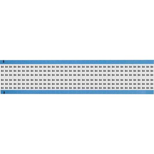 Wire Marker 0.75in H x 0.25in W, B4