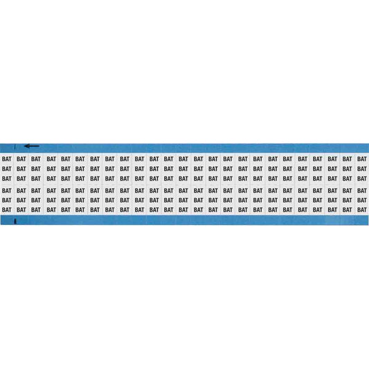 Wire Marker 0.75in H x 0.36in W, BAT