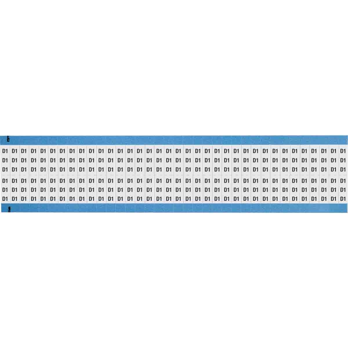 Wire Marker 0.75in H x 0.25in W, D1