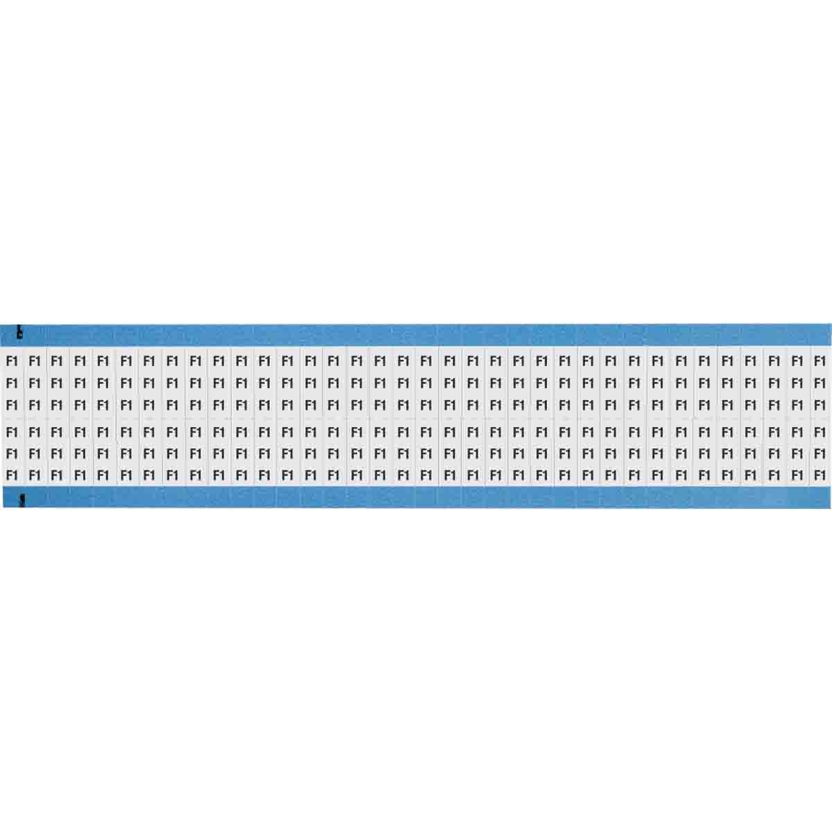 Wire Marker 0.75in H x 0.25in W, F1