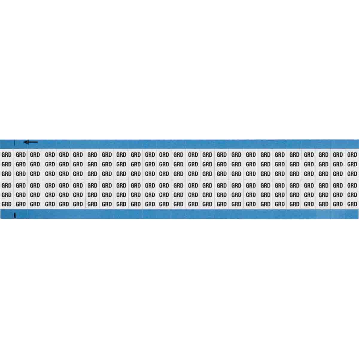 Wire Marker 0.75in H x 0.36in W, GRD