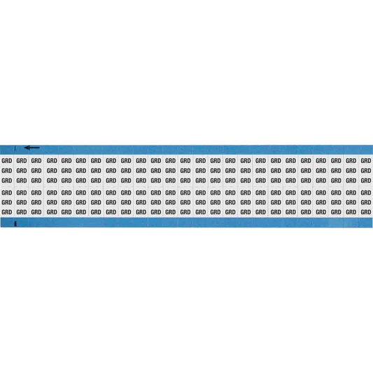 Wire Marker 0.75in H x 0.36in W, GRD