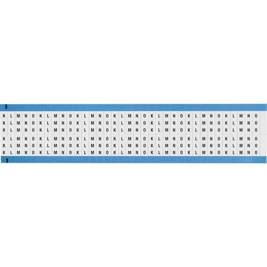 Wire Marker 0.75in H x 0.25in W, K to O