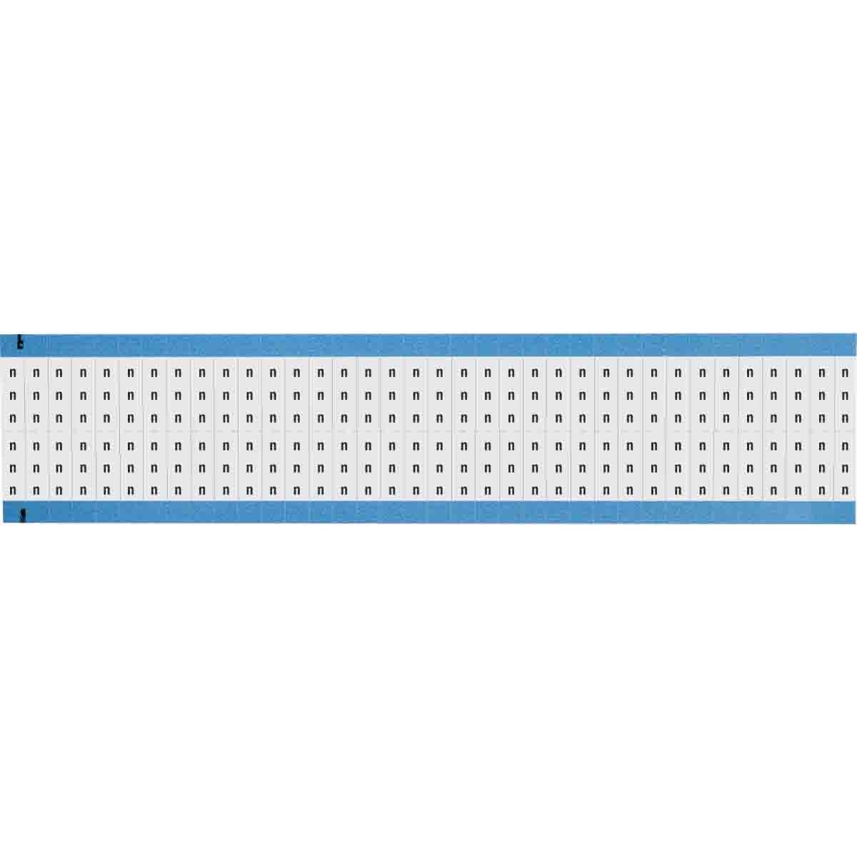 Wire Marker 0.75in H x 0.25in W, N