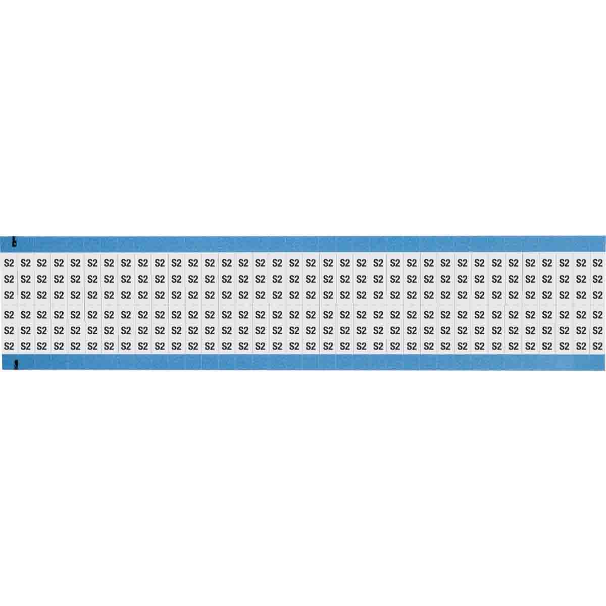 Wire Marker 0.75in H x 0.25in W, S2