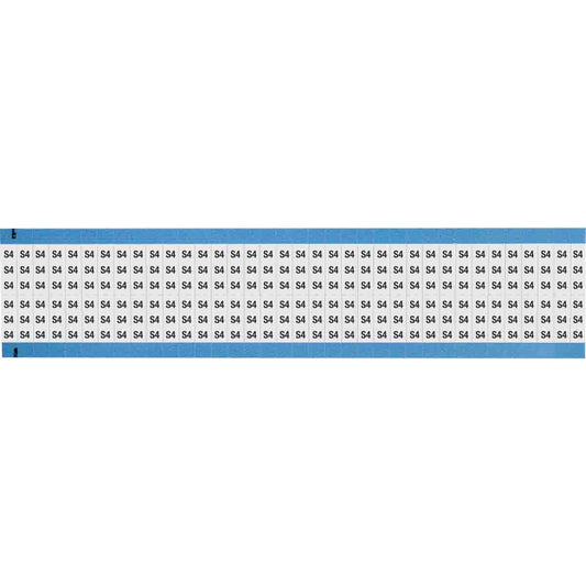 Wire Marker 0.75in H x 0.25in W, S4