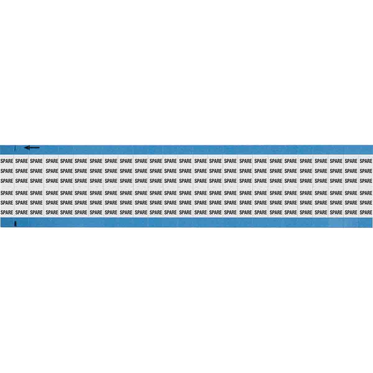 Wire Marker 0.75in H x 0.36in W, SPARE