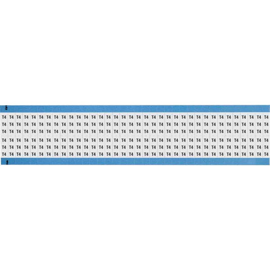 Wire Marker 0.75in H x 0.25in W, T4