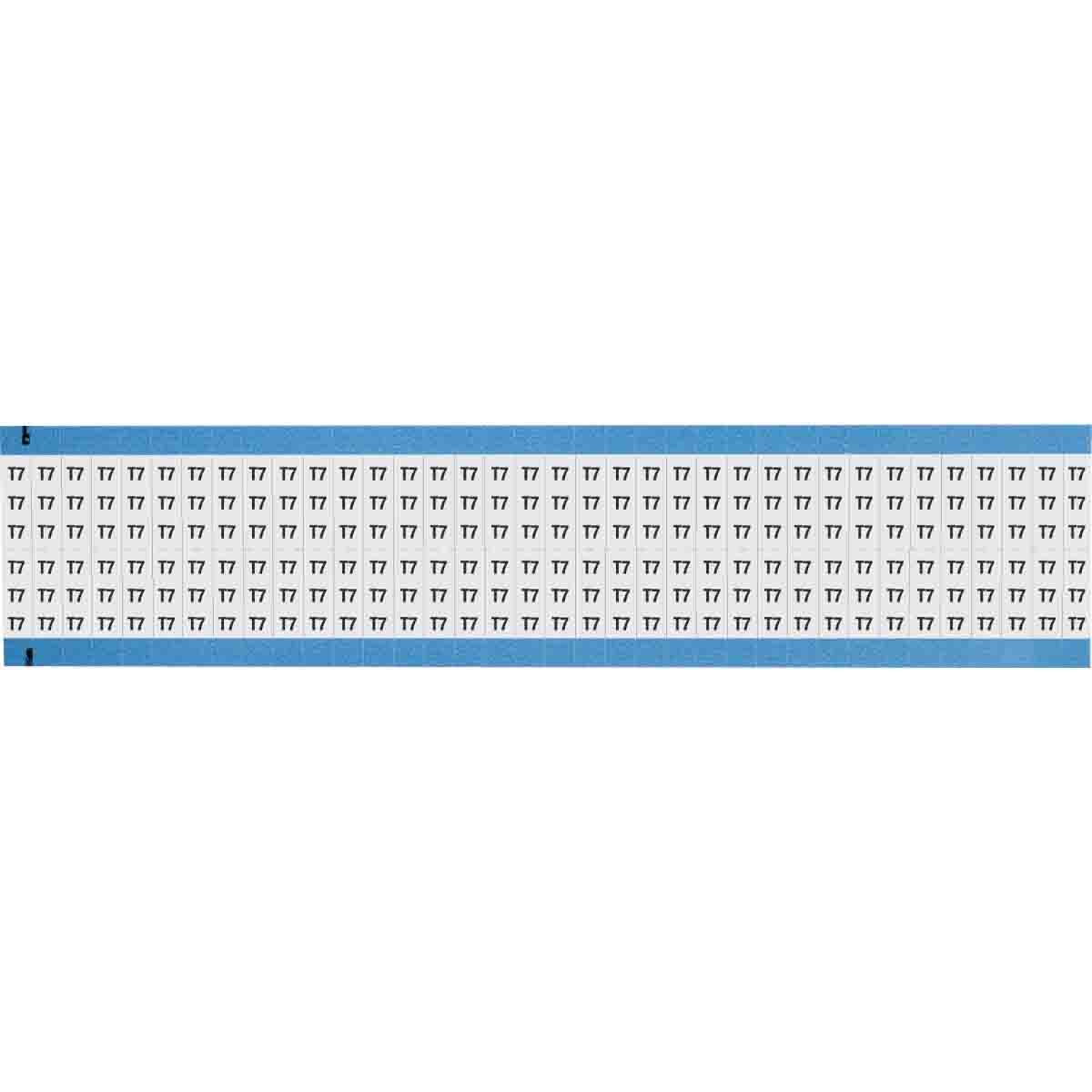 Wire Marker 0.75in H x 0.25in W, T7