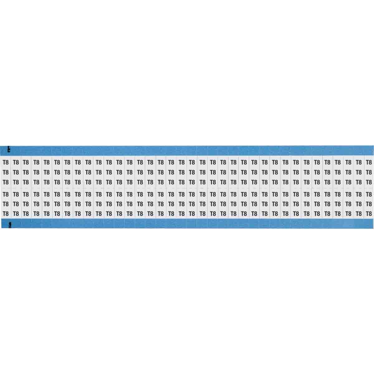 Wire Marker 0.75in H x 0.25in W, T8