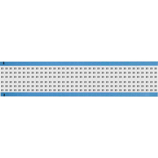 Wire Marker 0.75in H x 0.25in W, X1