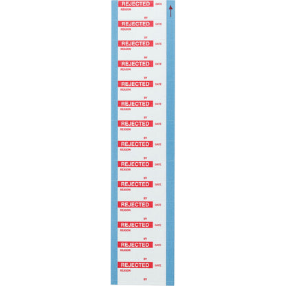 W/O CALIBRATION LBLS- REJECTED
