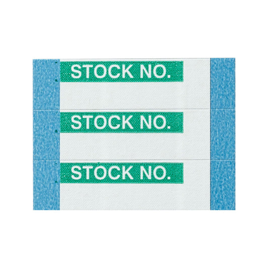 Inventory Control Lbls Cloth Grn/Wh 25Pk