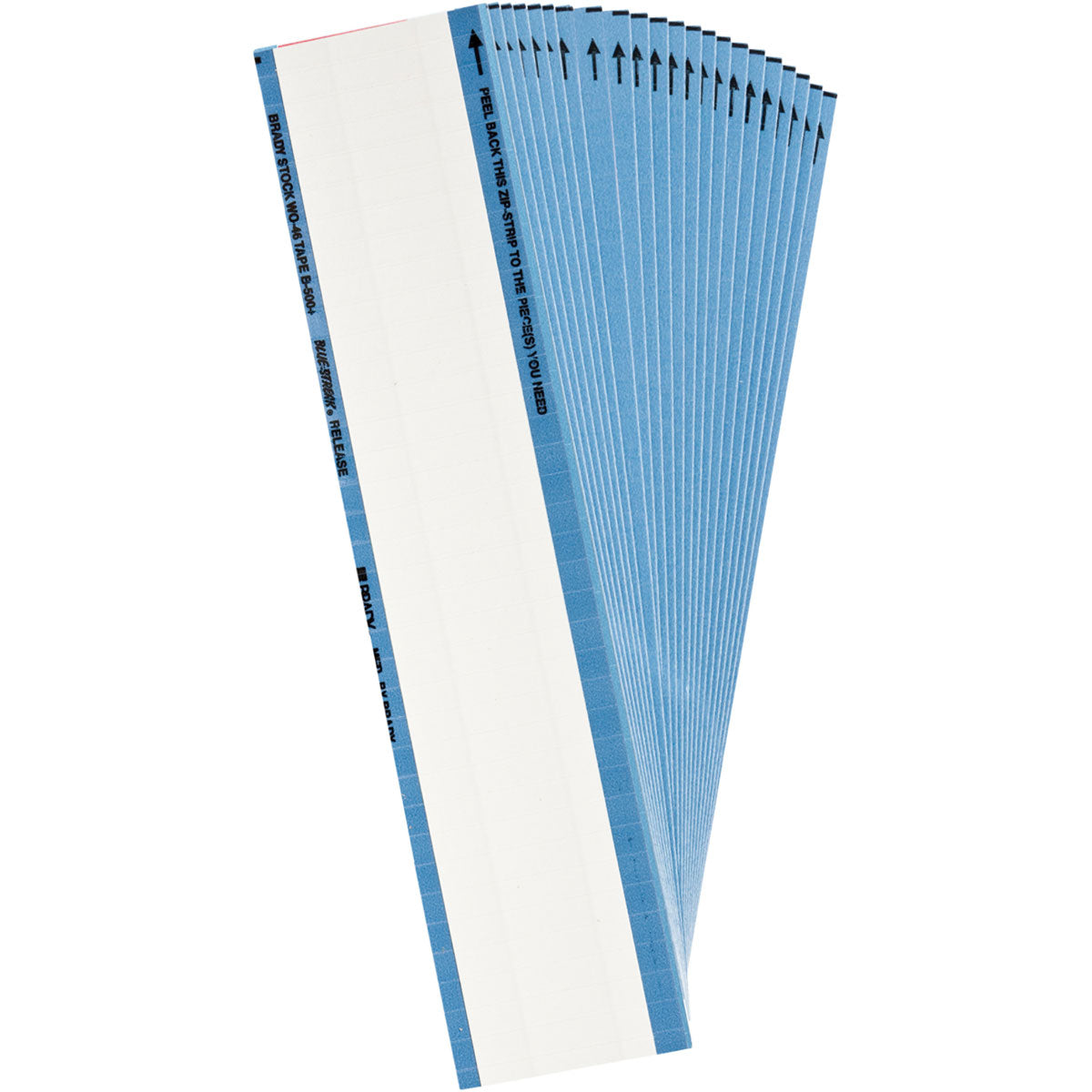 WO Cloth Lbls 0.25x1.5 WT 25/PK