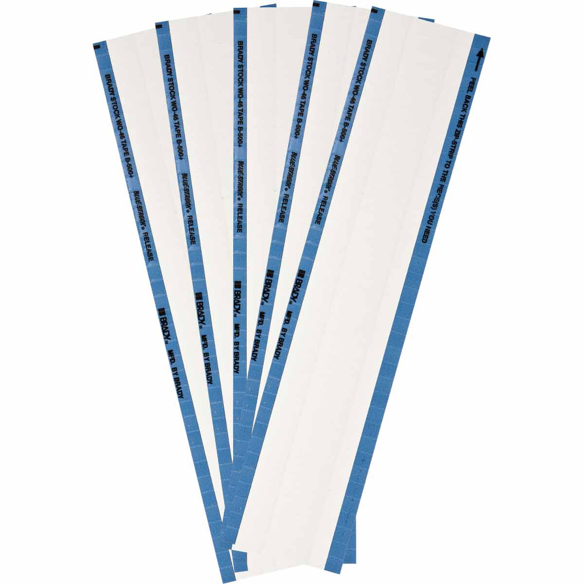 WO Poly Lbls 0.25x1.5 WT 5/PK